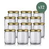 Little Pots 12 Bocaux économiques Hermétiques Stérilisables 446ml + Couvercles Or -Maisons Du Monde Boutique 12 bocaux economiques hermetiques sterilisables 446ml couvercles or