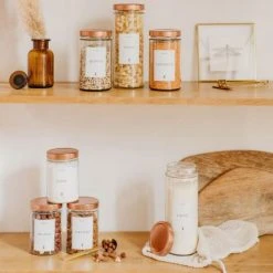 Little Pots 6 Bocaux Design Hermétiques Stérilisables 580ml + Couvercles Cuivre -Maisons Du Monde Boutique 6 bocaux design hermetiques sterilisables 580ml couvercles cuivre 2