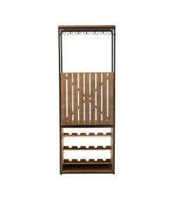 CALICOSY Armoire Bar Pour Les Verres Et Bouteilles En Bois Et Métal Noir 12 CALICOSY Armoire Bar Pour Les Verres Et Bouteilles En Bois Et Métal Noir -Maisons Du Monde Boutique armoire bar pour les verres et bouteilles en bois et metal noir 4