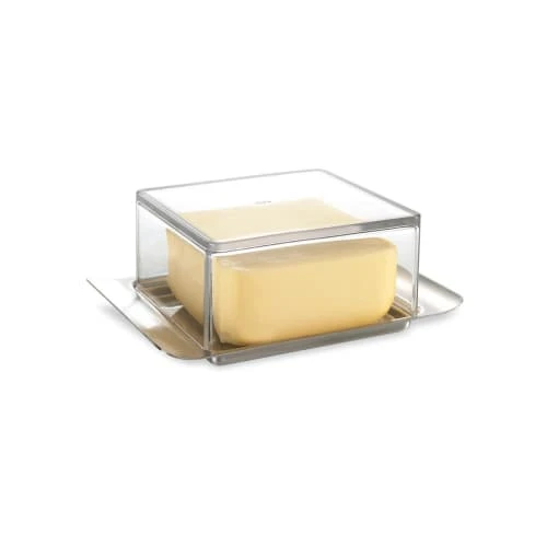 GEFU Beurrier 125 G En Acier Inoxydable Argent 5 GEFU Beurrier 125 G En Acier Inoxydable Argent – Image 3