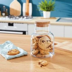 Luminarc Bocal Avec Couvercle Liège 1,3L -Maisons Du Monde Boutique bocal avec couvercle liege 1 3l 3