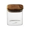 Five Simply Smart Bocal Cuisine Carré En Verre Avec Bouchon Acacia - 0.6L 1 Five Simply Smart Bocal Cuisine Carré En Verre Avec Bouchon Acacia - 0.6L -Maisons Du Monde Boutique bocal cuisine carre en verre avec bouchon acacia 0 6l