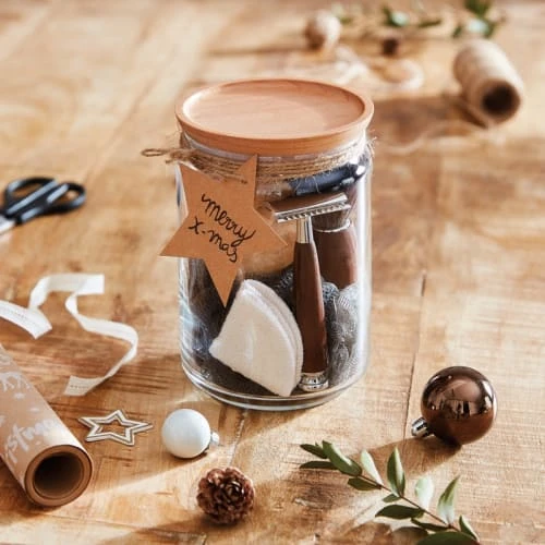 Luminarc Bocal En Verre Couvercle Bois 1L 4 Luminarc Bocal En Verre Couvercle Bois 1L – Image 2