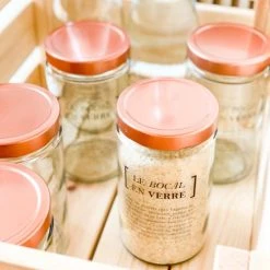 Little Pots Bocal En Verre Moderne Sérigraphié 720ml -Maisons Du Monde Boutique bocal en verre moderne serigraphie 720ml 3