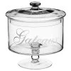 Five Simply Smart Bocal Gâteaux En Verre Sur Pied Avec Couvercle - 18.5x18.5x20cm -Maisons Du Monde Boutique bocal gateaux en verre sur pied avec couvercle 18 5x18 5x20cm