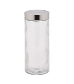 Kela Bocal Rond En Verre Et Inox 2,1L