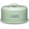 Living Nostalgia Boîte à Gâteaux Hermétique Vintage En Acier Vert 1 Living Nostalgia Boîte à Gâteaux Hermétique Vintage En Acier Vert -Maisons Du Monde Boutique boite a gateaux hermetique vintage en acier vert