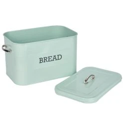 Living Nostalgia Boîte à Pain Vintage En Acier Carbone Bleu 12 Living Nostalgia Boîte à Pain Vintage En Acier Carbone Bleu -Maisons Du Monde Boutique boite a pain vintage en acier carbone bleu 4