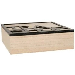 Maisons Du Monde Boîte à Thé Beige Et Noire