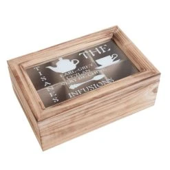 Aubry Gaspard Boite à Thé En Bois 24 Cm
