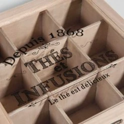 Maisons Du Monde Boîte à Thé Imprimée -Maisons Du Monde Boutique boite a the imprimee 1000 16 17 169880 3