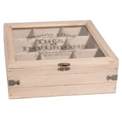 Maisons Du Monde Boîte à Thé Imprimée