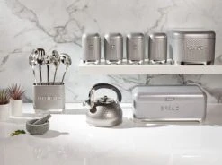 Lovello Boîte à Thé Rétro En Inox Gris 13 Lovello Boîte à Thé Rétro En Inox Gris -Maisons Du Monde Boutique boite a the retro en inox gris 5