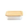 PEBBLY Boîte Alimentaire Rectangulaire En Verre Et Bambou 1,5L Transparent -Maisons Du Monde Boutique boite alimentaire rectangulaire en verre et bambou 1 5l transparent