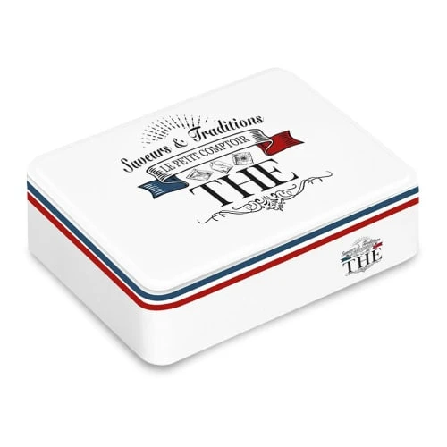 STC Boite Blanche Pour Ranger Le Thé 3 STC Boite Blanche Pour Ranger Le Thé