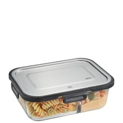 GEFU Boîte De Conservation 1500 Ml En Verre Noir