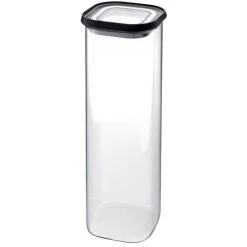 GEFU Boîte De Conservation 2500 Ml En Verre Noir