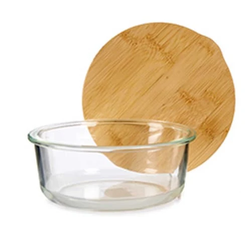 Wadiga Boîte De Conservation Ronde Verre Avec Couvercle Hermétique 95cl 4 Wadiga Boîte De Conservation Ronde Verre Avec Couvercle Hermétique 95cl – Image 2