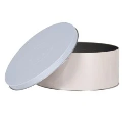 Alternative view of Maisons Du Monde Boîte En Aluminium Ivoire Et Gris D19 - Lot De 2
