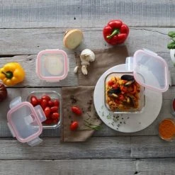 Menastyl Boîte Hermétique Carré 310mL -Maisons Du Monde Boutique boite hermetique carre 310ml 4