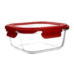 Menastyl Boîte Hermétique Carré 800mL En Verre