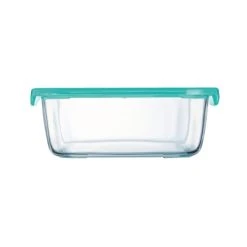 Luminarc Boite Large De Conservation Carrée + Couvercle Lagoon 122cl -Maisons Du Monde Boutique boite large de conservation carree couvercle lagoon 122cl 2