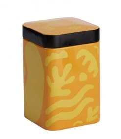 Eigeinart Boite Métallique Pour Le Thé Ou Le Café Opera Jaune 100g