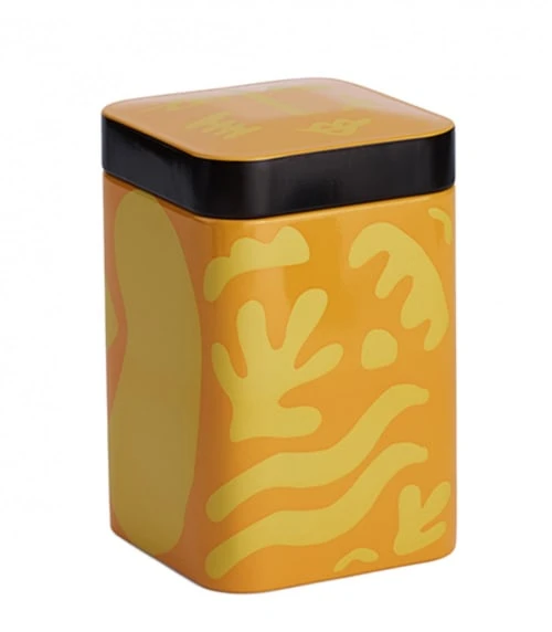 Eigeinart Boite Métallique Pour Le Thé Ou Le Café Opera Jaune 100g 3 Eigeinart Boite Métallique Pour Le Thé Ou Le Café Opera Jaune 100g