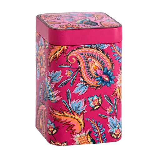 Eigeinart Boite Métallique Rose Pour Le Thé Contenance 100g 3 Eigeinart Boite Métallique Rose Pour Le Thé Contenance 100g