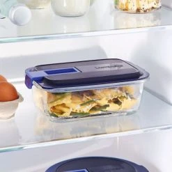 Luminarc Boîte Rectangulaire Bleue 82cl -Maisons Du Monde Boutique boite rectangulaire bleue 82cl 4