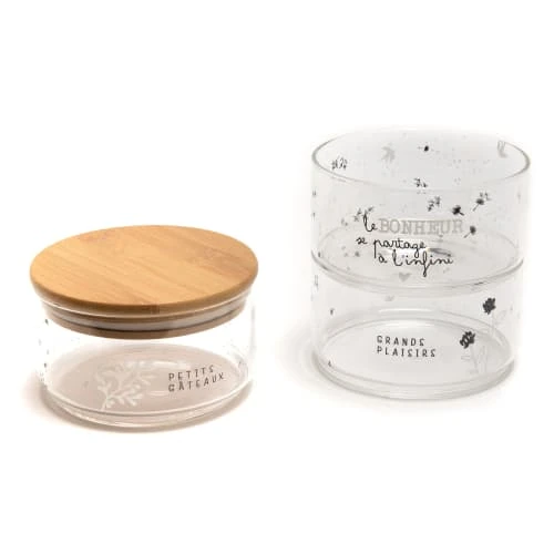 Amadeus Bonbonnière 3 Niveaux En Verre Transparent 4 Amadeus Bonbonnière 3 Niveaux En Verre Transparent – Image 2