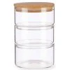 Wadiga Bonbonnière En Verre 3 étages Et Bouchon Hermétique Bambou -Maisons Du Monde Boutique bonbonniere en verre 3 etages et bouchon hermetique bambou