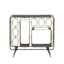 BePureHome Casier à Bouteilles En Laiton