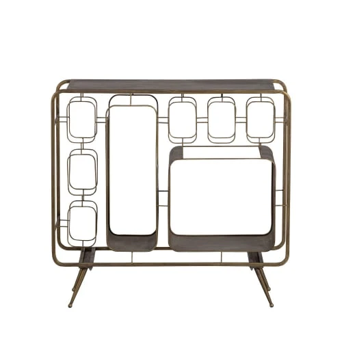 BePureHome Casier à Bouteilles En Laiton 3 BePureHome Casier à Bouteilles En Laiton