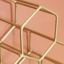 Maison Tilleul Casier/porte-bouteille Métal Or -Maisons Du Monde Boutique casier porte bouteille metal or 3