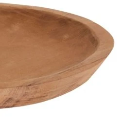 Wadiga Centre De Table Coupelle Décorative En Teck 30cm -Maisons Du Monde Boutique centre de table coupelle decorative en teck 30cm 2
