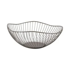 PRESENT TIME Corbeille à Fruits Vert Mousse