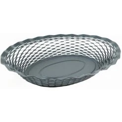 Table Passion Corbeille à Pain 30x24 Cm En Inox Gris