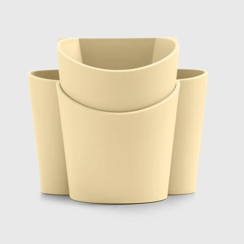 BlimPlus Égouttoir à Couverts En Polypropylène Jaune 5 BlimPlus Égouttoir à Couverts En Polypropylène Jaune – Image 3