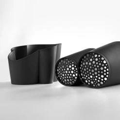 BlimPlus Égouttoir à Couverts En Polypropylène Noir 12 BlimPlus Égouttoir à Couverts En Polypropylène Noir -Maisons Du Monde Boutique egouttoir a couverts en polypropylene noir 4