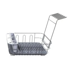 Five Simply Smart Égouttoir à Vaisselle Amovible Gris