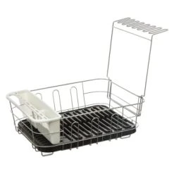 Five Simply Smart Égouttoir à Vaisselle Amovible Gris -Maisons Du Monde Boutique egouttoir a vaisselle amovible noir neo