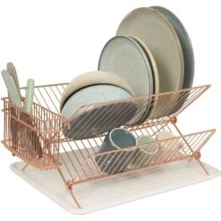 Pt Living Egouttoir à Vaisselle En Métal Rack Cuivré 10 Pt Living Egouttoir à Vaisselle En Métal Rack Cuivré -Maisons Du Monde Boutique egouttoir a vaisselle en metal rack cuivre 2