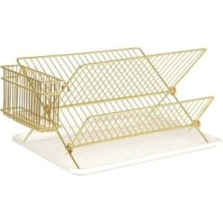 Pt Living Egouttoir à Vaisselle En Métal Rack Cuivré 13 Pt Living Egouttoir à Vaisselle En Métal Rack Cuivré -Maisons Du Monde Boutique egouttoir a vaisselle en metal rack dore