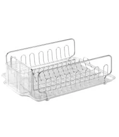 IDesign Égouttoir A Vaisselle En Plastique Forma - Argent