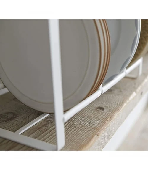 CALICOSY Égouttoir A Vaisselle - Métal Blanc 8 CALICOSY Égouttoir A Vaisselle - Métal Blanc – Image 6