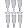 Wadiga Flûte à Champagne En Verre 18cl - Lot De 6 -Maisons Du Monde Boutique flute a champagne en verre 18cl lot de 6