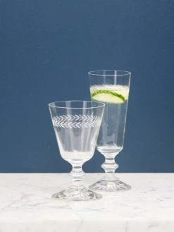 Chehoma Flute En Verre Transparent -Maisons Du Monde Boutique flute en verre transparent 2