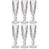 Wadiga Flûtes à Champagne En Verre Bordure Dorée 17cl - Lot De 6 -Maisons Du Monde Boutique flutes a champagne en verre bordure doree 17cl lot de 6