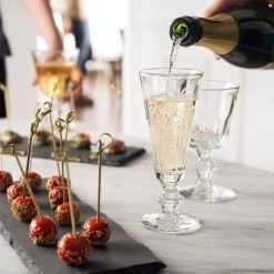 Maisons Du Monde Boutique -Maisons Du Monde Boutique flutes et coupes en verre transparent lot de 6 1